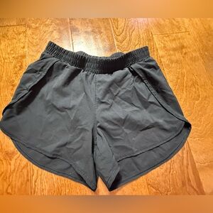 All in Motion Kids Black Athletic Shorts